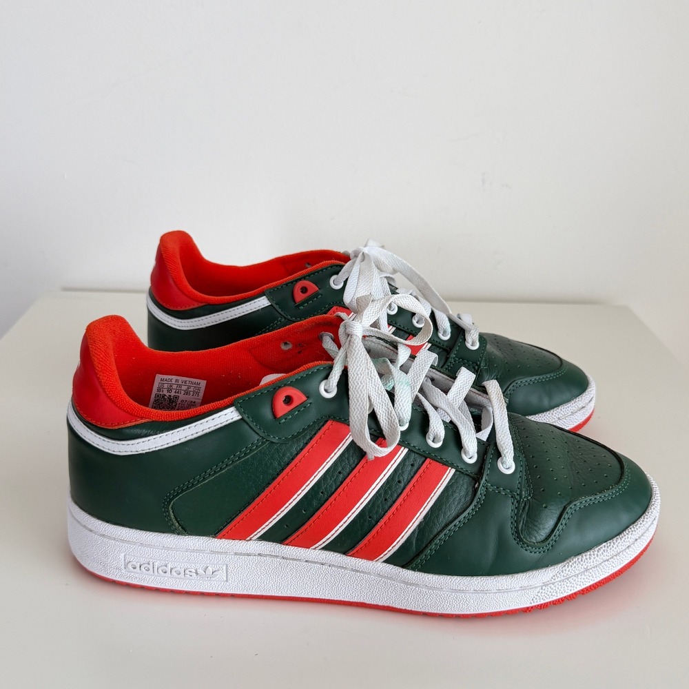 Miami Hurricanes Adidas Sneaker Mens 10.5 NCAA Centennial RM University of Miami